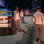 Patroli Blue Light di Perbatasan Lombok Barat Mencegah Kejahatan Malam Hari