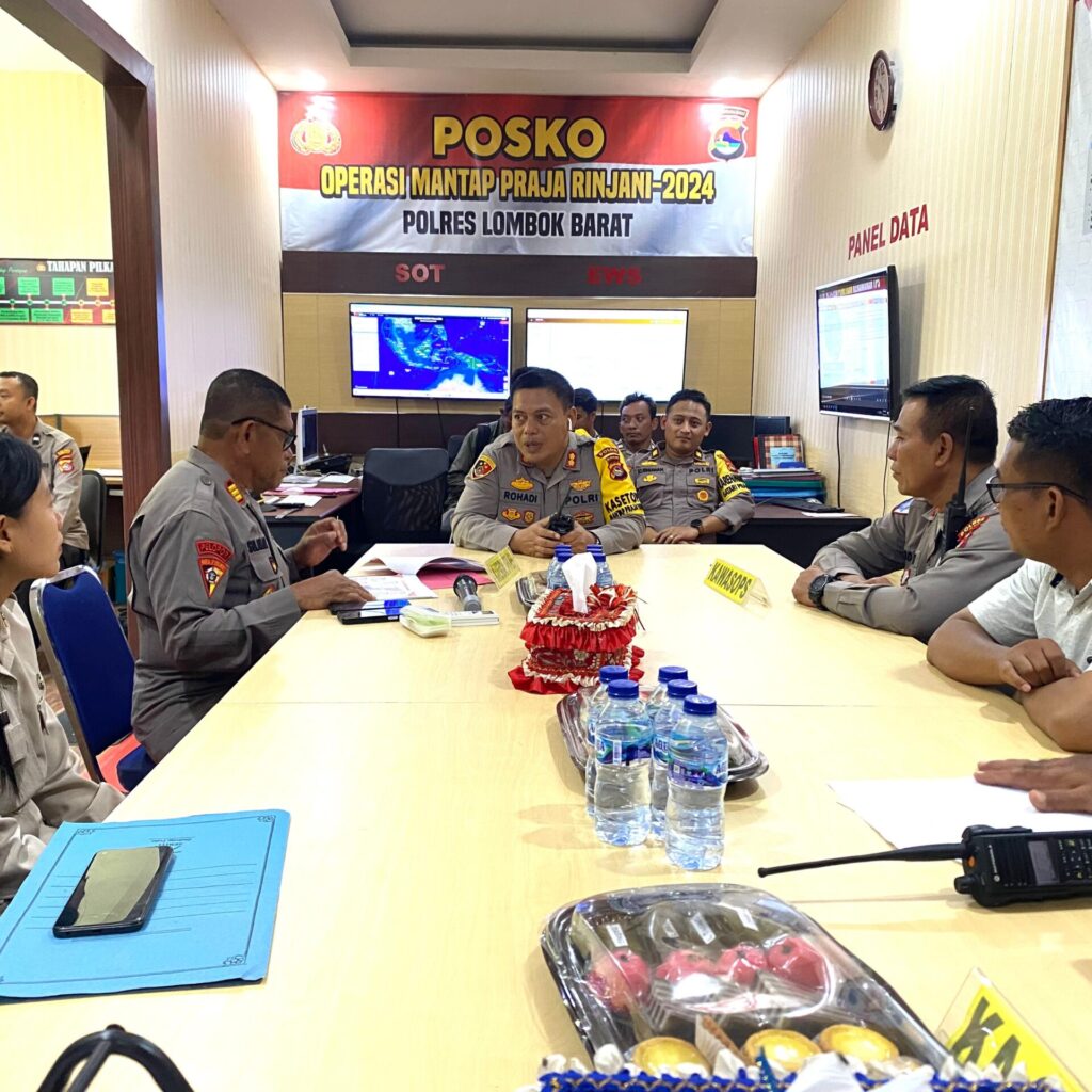 Polres Lombok Barat Siap Amankan Pilkada 2024, Polda NTB Lakukan Supervisi