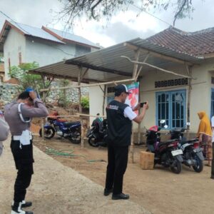 Satlantas Polres Lombok Barat Amankan Kampanye Dialogis Paslon Bupati