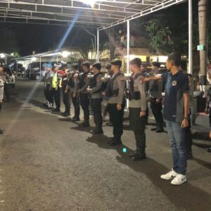 Pastikan Sitkamtibmas Aman Menjelang Pilkada, Gabungan Piket Fungsi Polres Bima Gencarkan Patroli KRYD Malam Hari