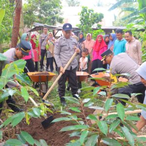 Polres Lombok Utara bersama Dinas Pertanian Gelar pelatihan Pengolahan Pupuk Organik