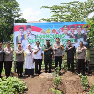 Polres Sumbawa Ikuti Peluncuran Gugus Tugas Dukung Ketahanan Pangan