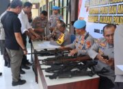 Polres Lombok Utara Lakukan pemeriksaan Senpi dan Amunisi Personil