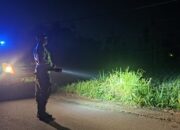 Patroli Fajar Humanis Polres Loteng Cegah Aksi Kriminalitas Pada Malam Hari.