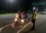 Aksi Polres Lobar di Jalur BIL 2: Berantas Balap Liar, Amankan Malam!