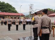 Polres Dompu Gelar Upacara Pelantikan dan Sertijab Wakapolres serta Kasat Lantas