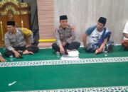 Kapolsek Kediri Pererat Silaturahmi Jelang Ramadan, Masyarakat Antusias