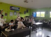 Polsek Gerung Kawal Program Makan Bergizi Gratis di SDN 1 Dasan Tapen