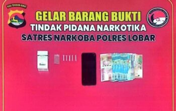 Pengedar Sabu Ditangkap di Batulayar, Polisi Ungkap Jaringan Lokal