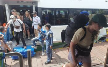 Arus Wisatawan di Senggigi Dijaga Ketat Aparat Gabungan NTB