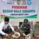 Kodim 1606 Mataram dan Lazdazi Bedah Rumah Warga Jatisela