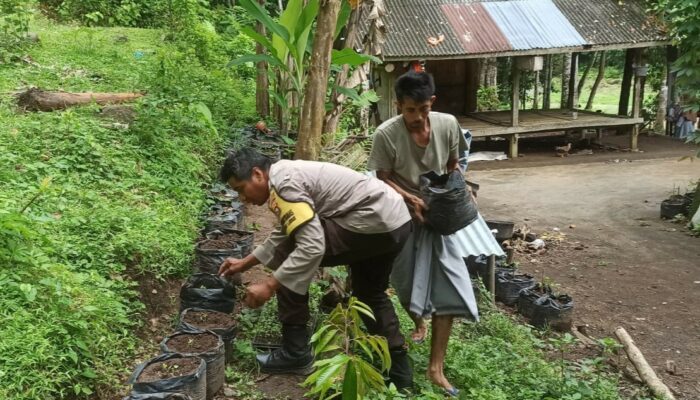 Batulayar Galakkan Pekarangan Bergizi, Polri Aktif Dukung Ketahanan Pangan