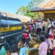 Polres Lombok Barat Salurkan 5.000 Liter Air Bersih ke Kesambik Rempek