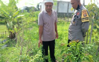 Polri Dorong Ketahanan Pangan di Desa Kuripan