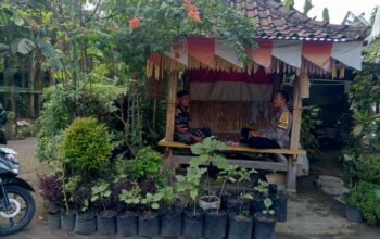 Polsek Kuripan Gandeng Warga Bangun Kemandirian Pangan Keluarga