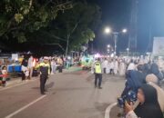 Polres Sumbawa Barat Amankan Pawai Takbir Keliling Hari Raya Iduladha 1446 H