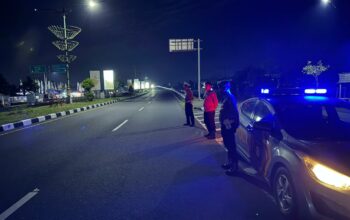 Polsek Kediri Intensifkan Patroli Blue Light di Lombok Barat
