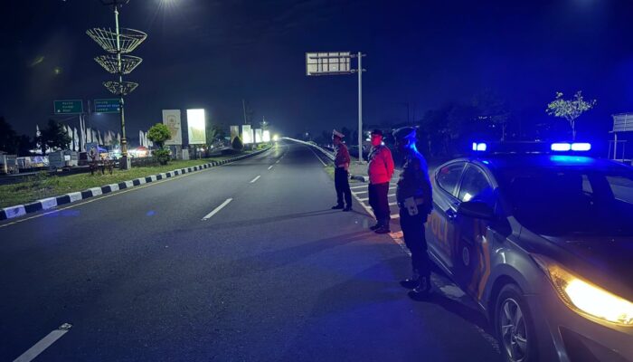 Polsek Kediri Intensifkan Patroli Blue Light di Lombok Barat