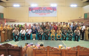 Polres Sumbawa Barat Kukuhkan Desa Tepas Sepakat sebagai Kampung Bebas dari Narkoba 2025