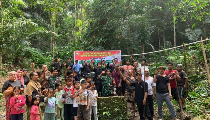 Gotong Royong Warga Muhajirin Wujudkan Akses Air Bersih