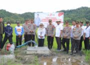 Kapolres Sumbawa Barat Resmikan dan Serahkan Sumur Bor kepada Kelompok Tani di Desa Beru dalam Rangka Hari Bhayangkara ke-79