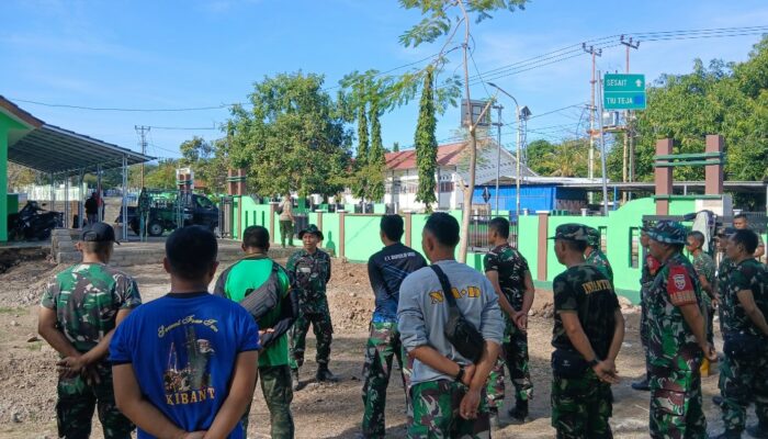 Pabung KLU Pimpin Langsung Persiapan Peresmian Koramil