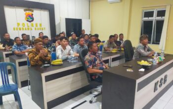Polres Sumbawa Barat Gelar Nobar Wayang Kulit “Amartha Binangun” dalam Rangka Hari Bhayangkara ke-79