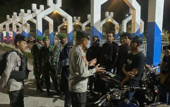 Personel Polres Bima Kota Laksanakan Patroli KRYD Malam Minggu, Antisipasi Gangguan Kamtibmas