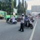 Polsek Rasanae Barat Laksanakan Rawan Pagi, Himbau Pengguna Jalan Tertib Berlalu Lintas