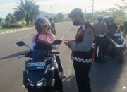 Satlantas Lombok Barat Gelar Operasi Patuh, Fokus Disiplin Pengendara Roda Dua