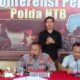 OPERASI PEKAT II RINJANI 2025: POLDA NTB AMANKAN 302 TERDUGA PREMAN, 81 DIPROSES HUKUM