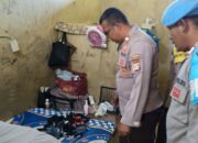 PENGGELEDAHAN RUTAN POLSEK DOMPU BERJALAN AMAN DAN LANCAR