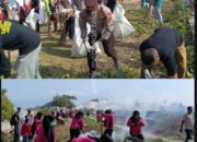 Jaga Kebersihan Pasca Festival Lakey 2025, Bupati Dompu dan Kapolsek Hu’u Pimpin Kerja Bakti Bersama