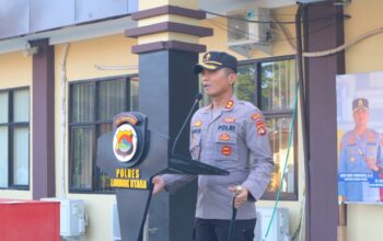 Kapolres Lombok Utara Pimpin Apel Jam Pimpinan: Tekankan Profesionalisme dan Inovasi Pelayanan