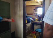 Polsek Kawasan Pelabuhan Bima Evakuasi Jenazah Kepala Kamar Mesin KM. Shelly Indah