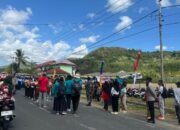 Semarak Lomba Gerak Jalan HUT RI ke-80 di Sekotong Berlangsung Meriah dan Aman