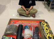 Polsek Pringgarata Amankan Pelaku Pencurian Alat Pertukangan di Desa Pemepek. ‎