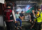 Personel Polsek Seteluk Gelar Patroli Dialogis, Imbau Warga Waspadai Musim Penghujan