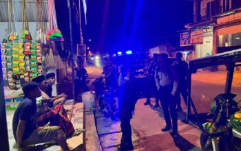Patroli Blue Light Unit Turjawali Sat Samapta Polres Bima Kota Hadirkan Rasa Aman di Malam Minggu