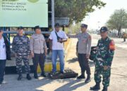 Personel Gabungan TNI-Polri Gelar Pengecekan Situasi di Pelabuhan Laut Tano