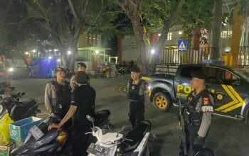 Sat Samapta Polres Bima Kota Gelar Patroli Blue Light di Sejumlah Titik Strategis