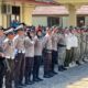 Personil Polres Dompu Bersama TNI, Brimob, dan Sat Pol PP Amankan Aksi Unjuk Rasa Damai oleh PMII di Kantor DPRD Kabupaten Dompu