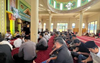Polres Dompu Peringati Maulid Nabi Muhammad SAW 1447 H di Masjid Miftahul Jannah