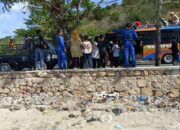 Satpolairud Polres Bima PAM Wisata, Menjamin Kenyamanan Masyarakat Yang Menikmati Libur Akhir Pekan di Pantai Kalaki