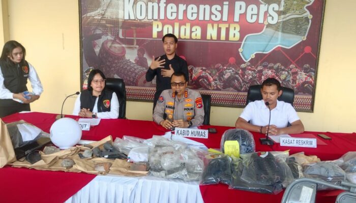 Polda NTB Tetapkan 20 Tersangka Kasus Pengerusakan dan Penjarahan Saat Unjuk Rasa 30 Agustus