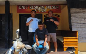 Polsek Utan Ciduk Pelaku Penggelapan Motor, Korban Rugi Belasan Juta Rupiah