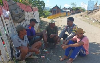 Bhabinkamtibmas Desa Tarlawi Polsek Wawo Polres Bima Kota Himbau Warga dan Pelajar Jaga Harkamtibmas
