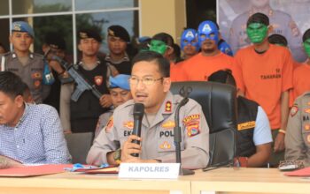 Polres Loteng Ungkap Puluhan Kasus Kriminal Selama Dua Bulan. ‎