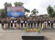 ‎Jelang MotoGP 2025, Polres Loteng Gelar Apel Satkamling Perkuat Harkamtibmas. ‎ ‎