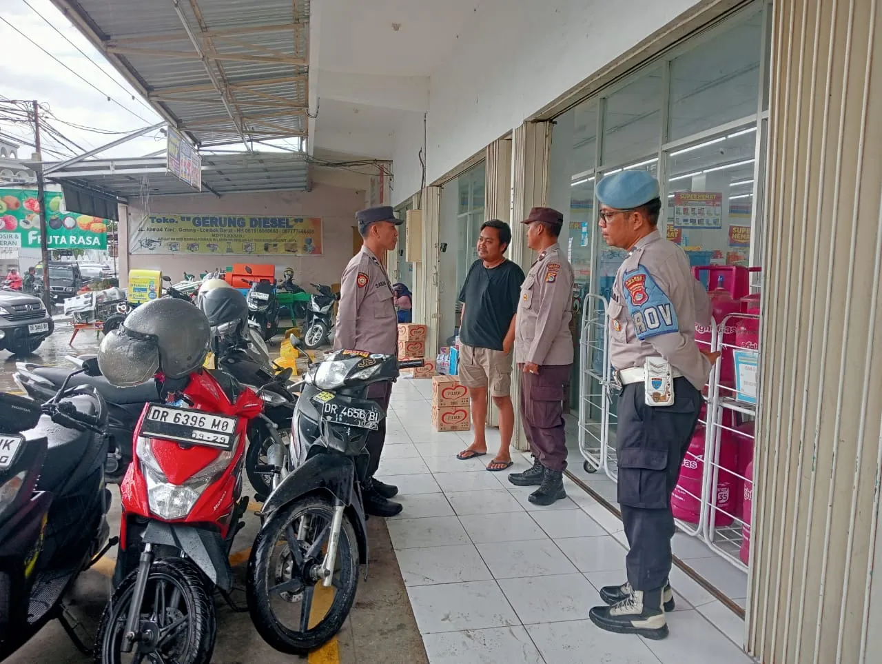 Patroli Preventif Polsek Gerung Amankan Lombok Barat